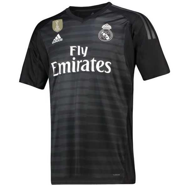 Real Madrid Trikot Heim Torwart 2018-19 Schwarz Fussballtrikots Günstig